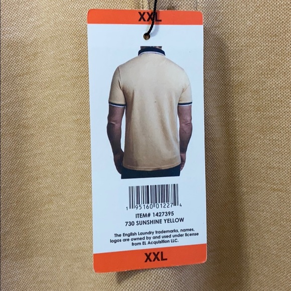 English Laundry Men’s Cotton Modal Polo - Picture 6 of 7